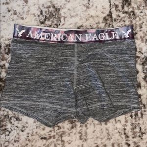 American eagle yoga shorts